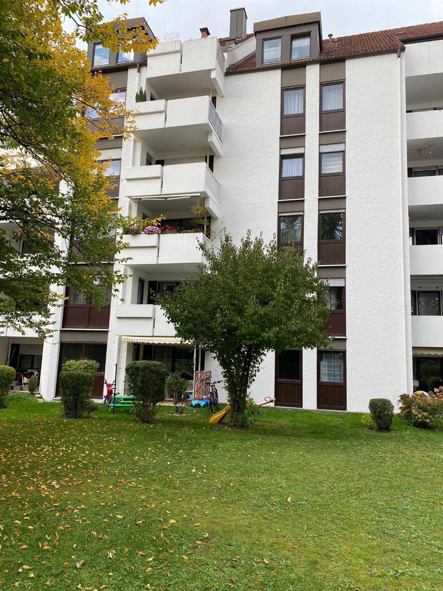 3 Zimmerwohnung Naehe Autobahn A8 Augsburg Exterior foto